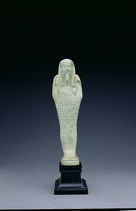 Figura de Shabti de Imhotep nacido de Bastetirdis